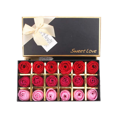 Romantic Rose Scented Soap Flowers